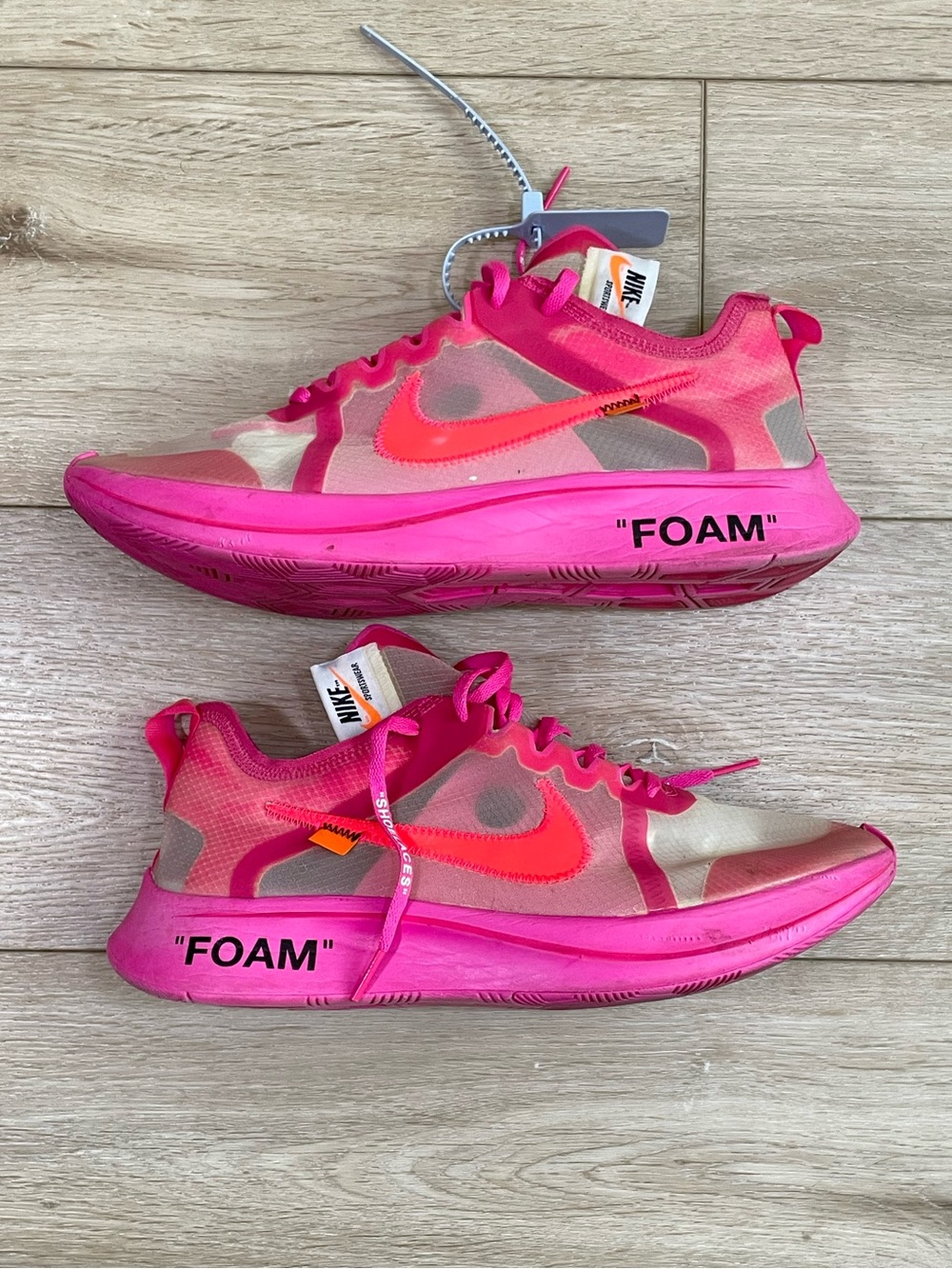 Nike X Off-White Zoom Fly "The Ten" Sneakers